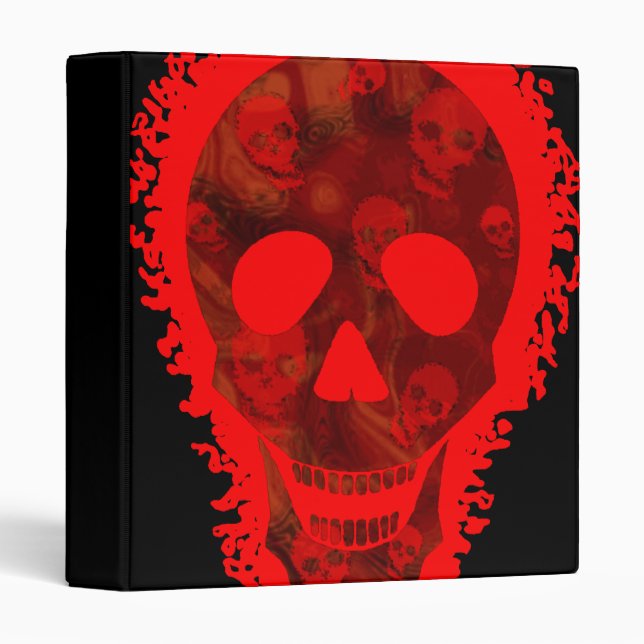 Skull Spectres Big Skull Red binder (Front/Spine)