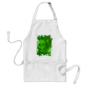 Skull Spectres swirl apron