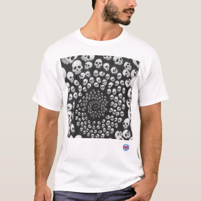 Skull Spiral T-Shirt (Front)