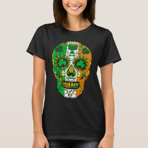 Skull St Patricks Day Irish Saint Patricks Day of T-Shirt