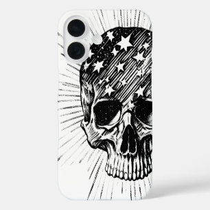 Skull & Stars II iPhone 16 Case