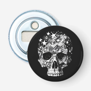Skull & Stars IV Bottle Opener