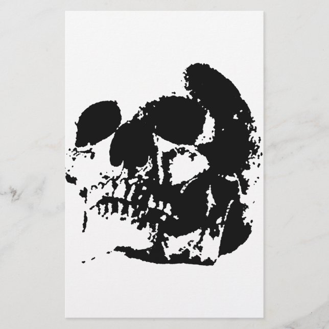 Skull Stationery (Front)