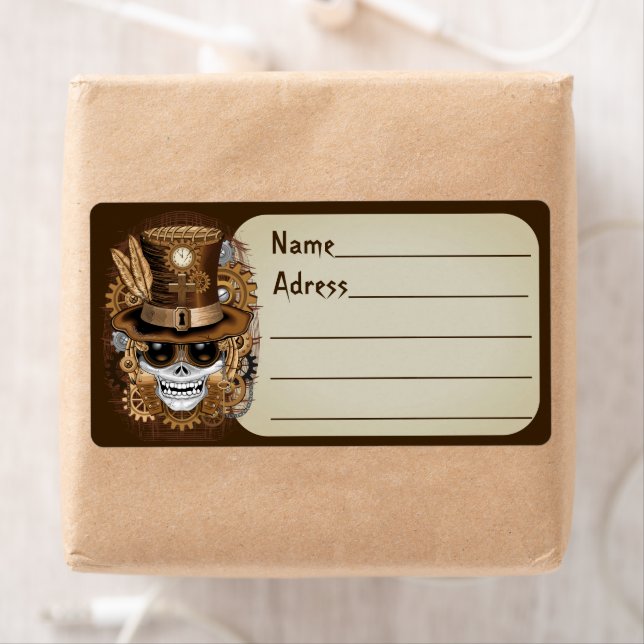 Skull Steampunk Voodoo Retro Machine (Insitu)