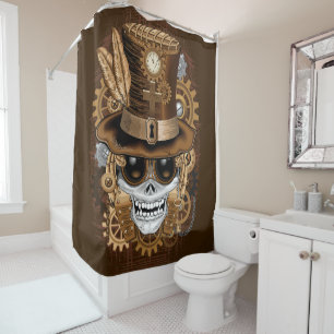 Skull Steampunk Voodoo Retro Machine