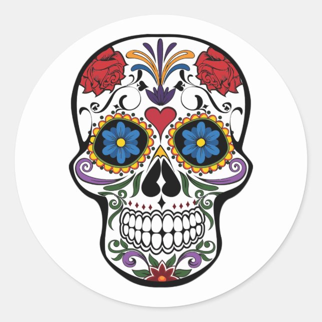 Skull sticker (Front)