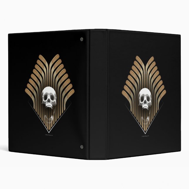 Skull & Sticks Avery Binder (Background)