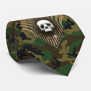 Skull & Sticks (Hockey) Tie