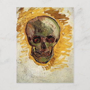 Skull Still Life (F297a) Van Gogh Fine Art Postcard