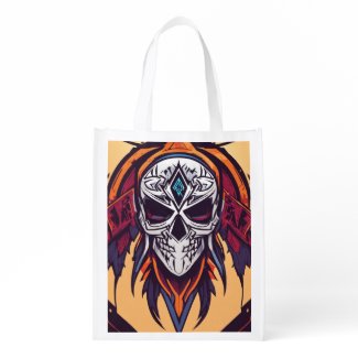 Skull & Strings: Rock & Roll Designs Tote 