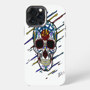 skull sugar skull iPhone 13 pro max case