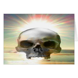 Skull Sunset