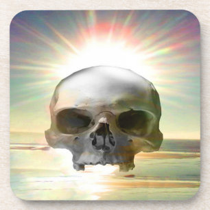 Skull Sunset Coaster
