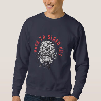  ("skull sweatshirt")  sweatshirt