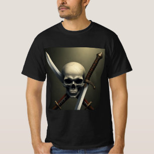 Skull & Swords: Rebel Design T-Shirt