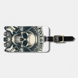 Skull & Symbols Luggage Tag