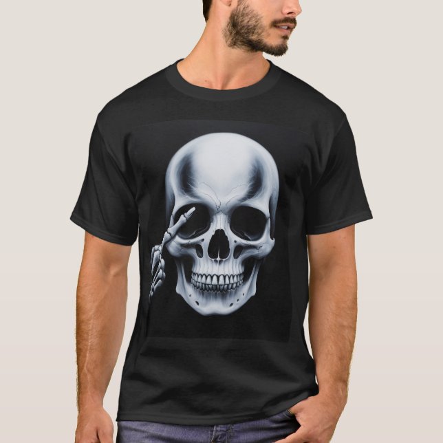  skull t shirt (Front)