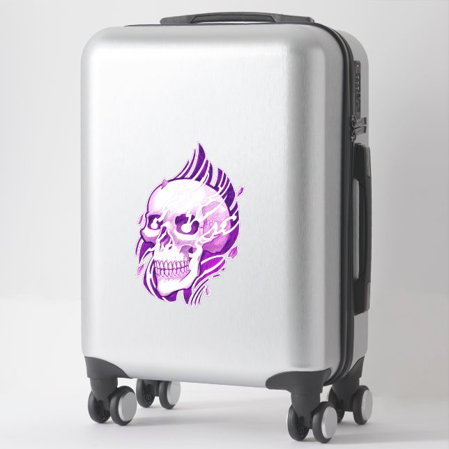 skull tattoo japanese style (Suitcase)