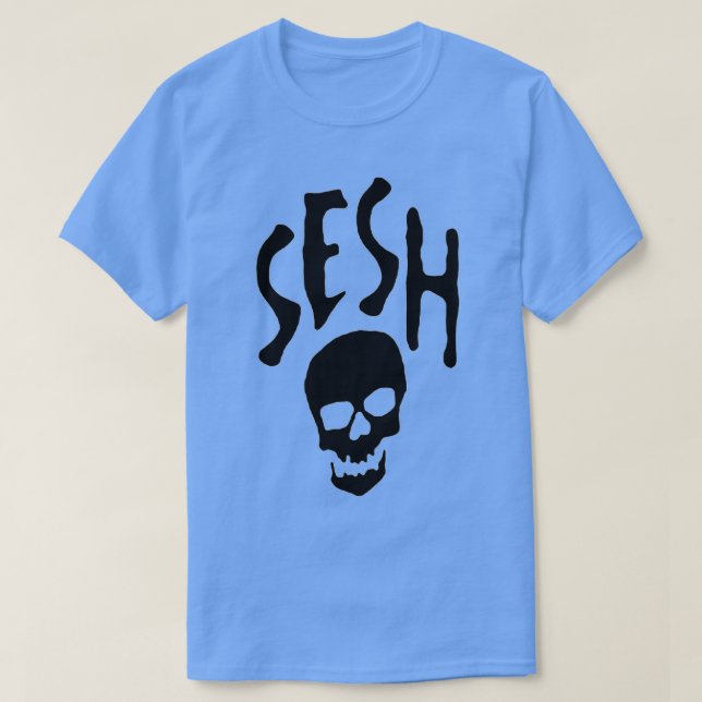 Skull Team Sesh T-Shirt (Design Front)