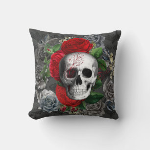 Skull Throw Pillow