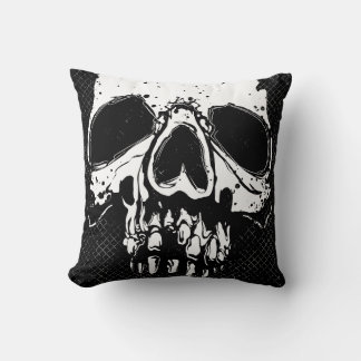 Skull Throw Pillow