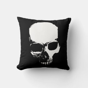 Skull Throw Pillow