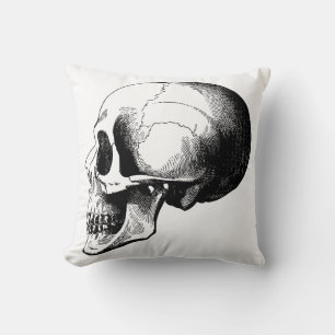 Skull Throw Pillow