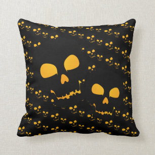 Skull Throw Pillow