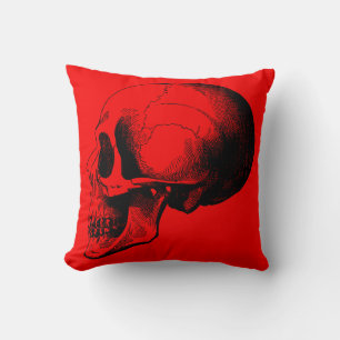 Skull Throw Pillow