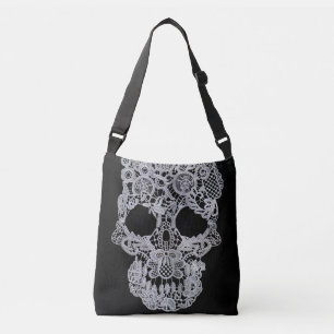 Skull tote bag.