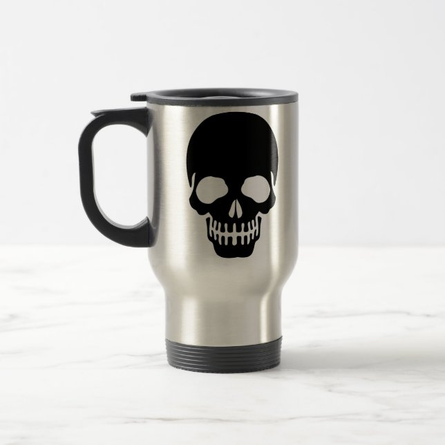 skull travel mug (Left)