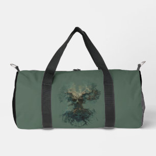 Skull Tree Surreal Dark Nature Duffel Bag