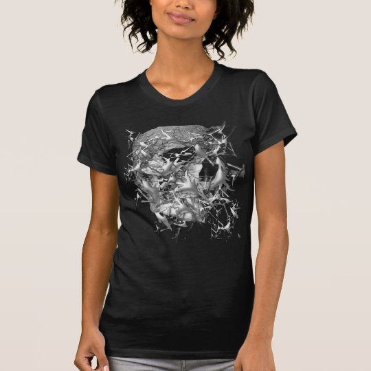 Skull tribal T-Shirt