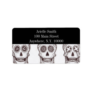 Skull Trilogy Address Label