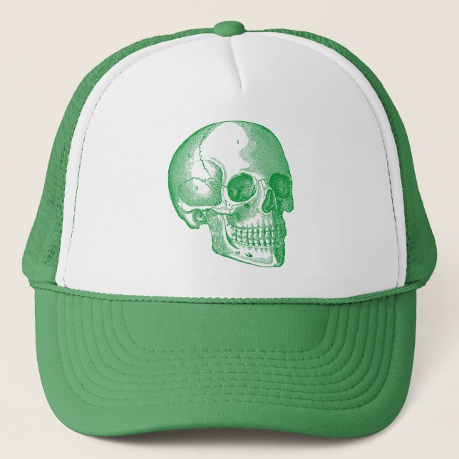 Skull Trucker Hat (Front)