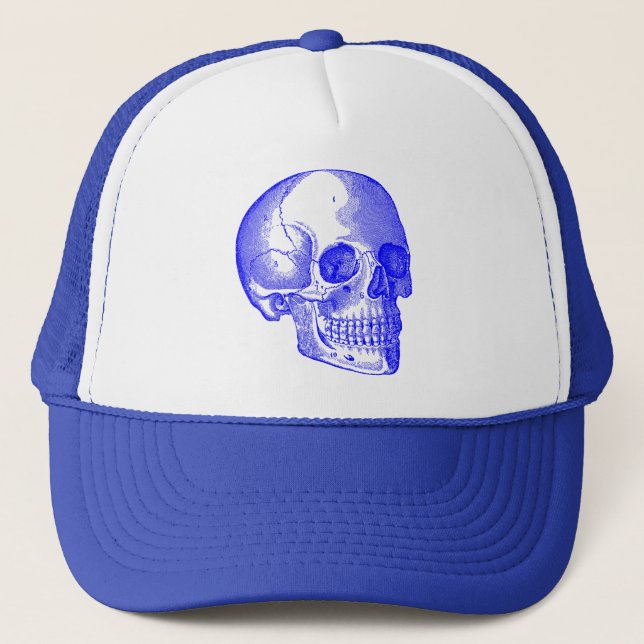 Skull Trucker Hat (Front)