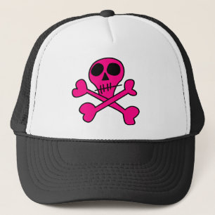 skull trucker hat