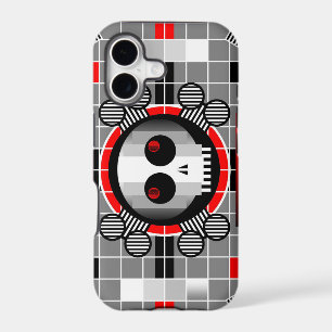 Skull TV iPhone tough case