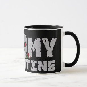 Skull Valentine mug