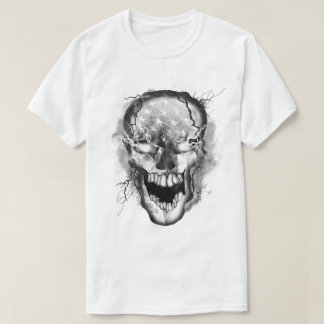 Skull Warrior USA  T-Shirt