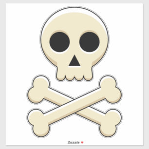 Skull with Bones