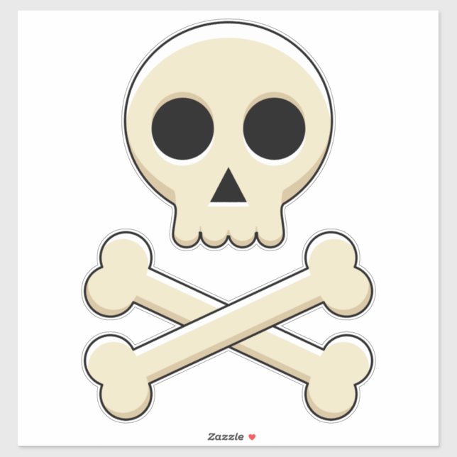 Skull with Bones (Sheet)
