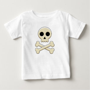 Skull with Bones Baby T-Shirt