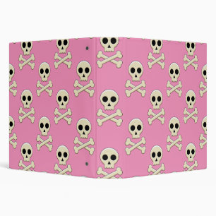 Skull with Bones Binder
