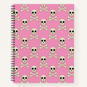 Skull with Bones Notebook