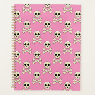 Skull with Bones Planner