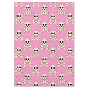 Skull with Bones Tablecloth