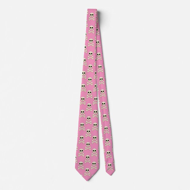 Skull with Bones Tie (Front)