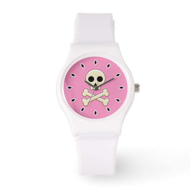 Skull with Bones Watch (Front)
