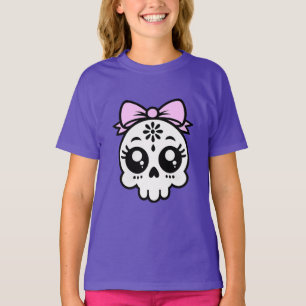 Skull with Bow T-Shirt
